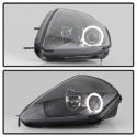 Mitsubishi Eclipse 00-05 Projector Headlights - LED Halo - Black Spyder Auto