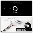 Mitsubishi Eclipse 97-99 Projector Headlights - LED Halo - Black Spyder Auto