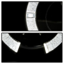 Mitsubishi Eclipse 97-99 Projector Headlights - LED Halo - Black Spyder Auto