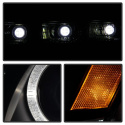 Mitsubishi Lancer / EVO-10 08-14 Projector Headlights - Xenon/HID Model Only LED Halo - DRL - Black Spyder Auto