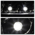 Nissan 350Z 03-05 Projector Headlights DRL - Smoke Spyder Auto