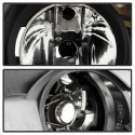 Nissan 350Z 03-05 Projector Headlights - Xenon/HID Model Only DRL - Black Spyder Auto