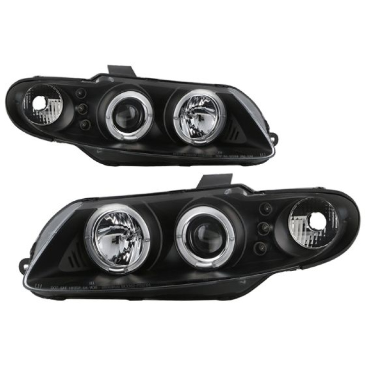 Pontiac GTO 04-06 Projector Headlights - LED Halo - LED ( Replaceable LEDs ) - Black Spyder Auto in the group Select car model / Pontiac / GTO 2004-2006 / Styling at DDESIGN Scandinavia AB (PRO-YD-PGTO04-HL-BK)