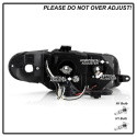 Pontiac GTO 04-06 Projector Headlights - LED Halo - LED ( Replaceable LEDs ) - Chrome Spyder Auto