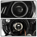 Scion FRS 12-14 Projector Headlights - DRL LED - Black Spyder Auto