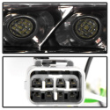 Subaru BRZ 12-14 Projector Headlights- DRL LED - Black Spyder Auto