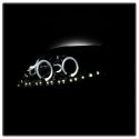 Toyota Corolla 09-10 Projector Headlights - LED Halo - DRL - Smoke Spyder Auto