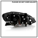 Toyota Camry 02-06 Projector Headlights - LED Halo - LED ( Replaceable LEDs ) - Black Spyder Auto