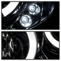 Toyota Camry 02-06 Projector Headlights - LED Halo - LED ( Replaceable LEDs ) - Smoke Spyder Auto