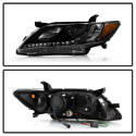 Toyota Camry 07-09 Projector Headlights - DRL - Black Spyder Auto