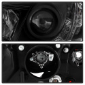 Toyota Camry 07-09 Projector Headlights - DRL - Black Spyder Auto