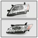 Toyota Camry 07-09 Projector Headlights - DRL - Chrome Spyder Auto