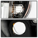 Toyota Highlander 11-13 Projector Headlights - 3D DRL - Black Spyder Auto