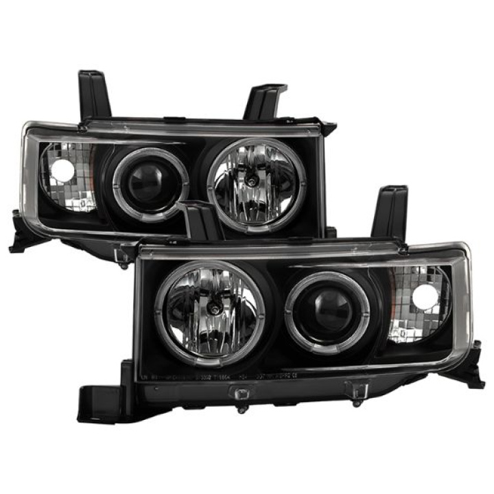 Scion XB 03-07 Projector Headlights - LED Halo - Black - High H1 (Included) - Low 9006 (Included) Spyder Auto in the group Select car model / Toyota / Older models & Engines at DDESIGN Scandinavia AB (PRO-YD-TSXB03-HL-BK)