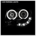 Toyota Tacoma 05-11 Projector Headlights - CCFL Halo - LED ( Replaceable LEDs ) - Black Spyder Auto