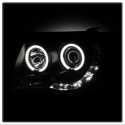 Toyota Tacoma 05-11 Projector Headlights - CCFL Halo - LED ( Replaceable LEDs ) - Black Spyder Auto