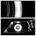 Toyota Tacoma 05-11 Projector Headlights - CCFL Halo - LED ( Replaceable LEDs ) - Black Spyder Auto