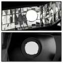 Toyota Tacoma 05-11 Projector Headlights - LED Halo - LED ( Replaceable LEDs ) - Black Spyder Auto