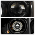 Toyota Tacoma 12-16 Projector Headlights - Light Bar DRL - Black Spyder Auto