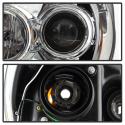 Toyota Tacoma 12-16 Projector Headlights - Light Bar DRL - Chrome Spyder Auto