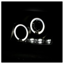 Toyota Tacoma 97-00 Projector Headlights - LED Halo - LED ( Replaceable LEDs ) - Black Spyder Auto