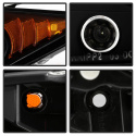 Scion TC 05-07 Projector Headlights - LED Halo -Replaceable LEDs - Black - Spyder Auto