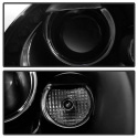Volkswagen Beetle 06-10 Projector Headlights - DRL LED - Black Spyder Auto