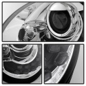 Volkswagen Beetle 1998-2005 Projector Headlights - DRL - Chrome Spyder Auto