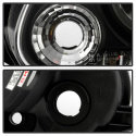 Volkswagen GTI 06-09 / Jetta 06-09 / Rabbit 06-09 Projector Headlights (does not fit the R32) LED Halo - DRL - Black Spyder Auto