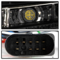 Volkswagen Golf / GTI 10-13 Projector Headlights DRL - Black Spyder Auto