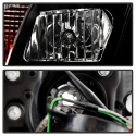 Volkswagen Golf / GTI 10-13 Projector Headlights DRL - Black Spyder Auto