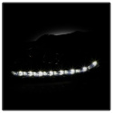 Volkswagen Golf / GTI 10-13 Projector Headlights DRL - Black Spyder Auto