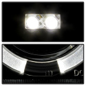 Volvo 850 93-97 Projector Headlights - LED Halo - Black Spyder Auto