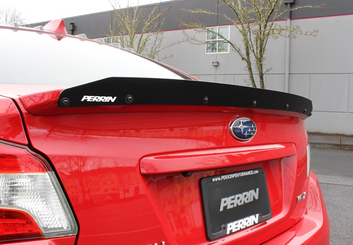 Subaru WRX / STI 2015-2021 (w/ low OEM spoiler) Gurney Flap PERRIN in the group Select car model / Subaru / WRX STI 15-21 / Styling / Wings at DDESIGN Scandinavia AB (PSP-BDY-402BK)