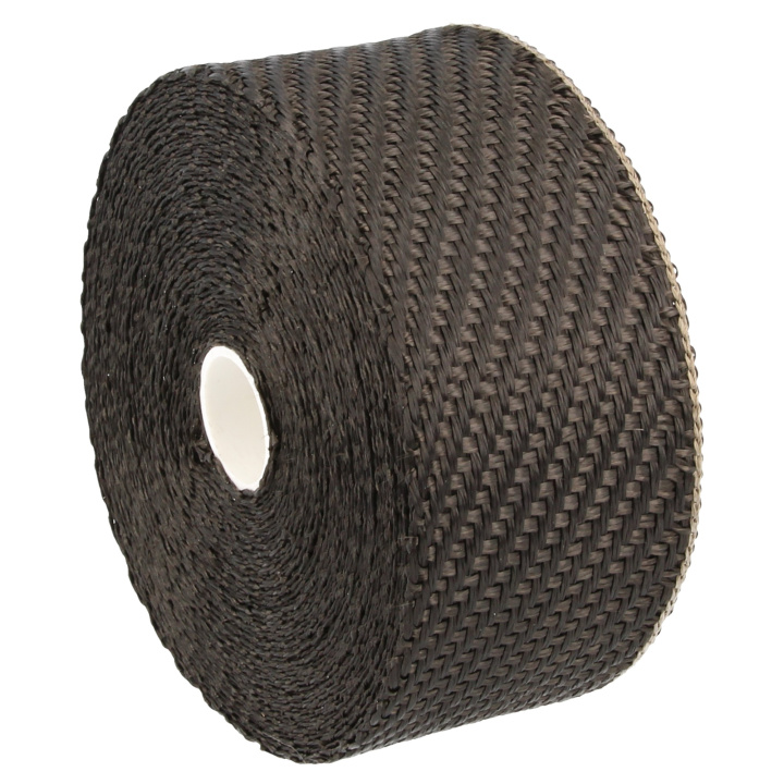 Exhaust Wrap Heat tape black - 15 m x 50 mm QSP Products in the group Tuning / Thermal insulation & Cable protection / Exhaust bandage & Locking straps at DDESIGN Scandinavia AB (QAEX-BL)