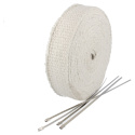 ceramic heat tape Exhaust wrap - 15 m x 50 mm QSP Products