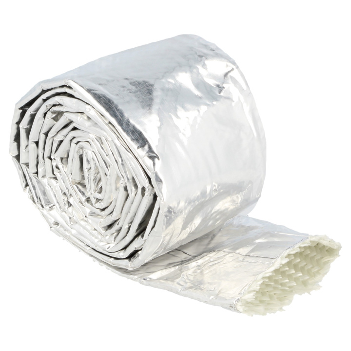 aluminum fiberglass cover - 1 m x 15 mm QSP Products in the group Tuning / Thermal insulation & Cable protection / Cable & Hose Cover Heat Protection at DDESIGN Scandinavia AB (QALLOY-15)