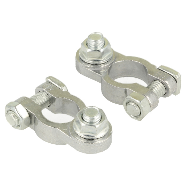 - Battery terminals M8 - Positive and Ground (set) QSP Products in the group Universal products at DDESIGN Scandinavia AB (QC2916)