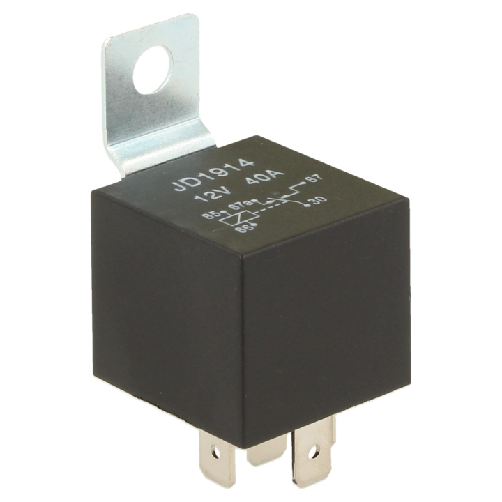 - Relay 12V - 5 poles - changeover contact - 40A max QSP Products in the group Universal products at DDESIGN Scandinavia AB (QC3303)