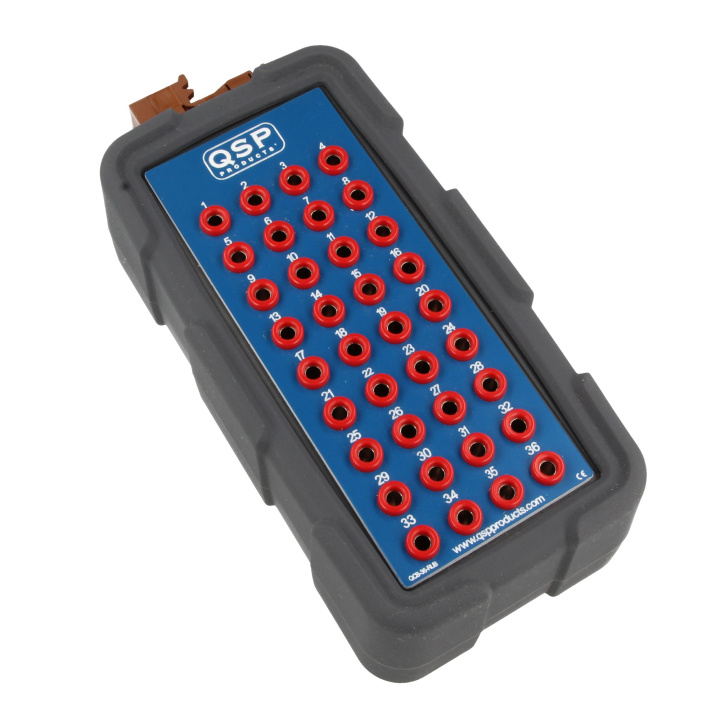 36-pin Checkbox - Rubber shell QSP Products in the group Tuning / Electronics / Checkbox Tools at DDESIGN Scandinavia AB (QCB-36-RUB)