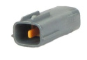 2 pin connector - Male - QCB-C2-0043-A QSP Products