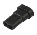 2 pin connector - Male - QCB-C2-0046-A QSP Products