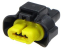 2 pin connector - Female - QCB-C2-0102-B QSP Products