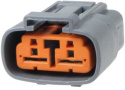 2 pin connector - Female - QCB-C2-0108-B QSP Products