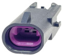 2 pin connector - Male - QCB-C2-0116-A QSP Products