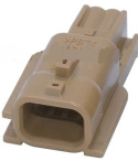 2 pin connector - Male - QCB-C2-0117-A QSP Products