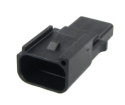 3 pin connector - Male - QCB-C3-0053-A QSP Products