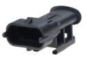 3 pin connector - Male - QCB-C3-0062-A QSP Products