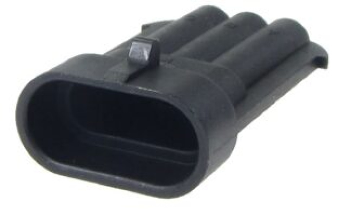 3 pin connector - Male - QCB-C3-0067-A QSP Products in the group Universal products at DDESIGN Scandinavia AB (QCB-C3-0067-A)