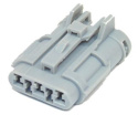 3 pin connector - Female - QCB-C3-0085-B QSP Products